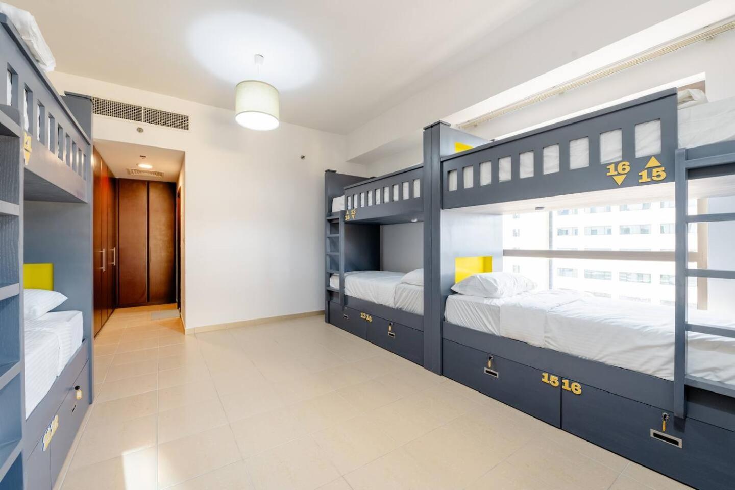 Moonlight Hostel Jbr - 2Min Walk To Jbr Beach - Gym - 2Min Metro Station - Poll Dubai Exterior photo